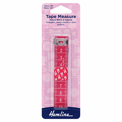 H255 Tape Measure: Deluxe Metric/Imperial - 150cm 